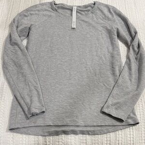 lululemon athletica Gray Long Sleeve Top